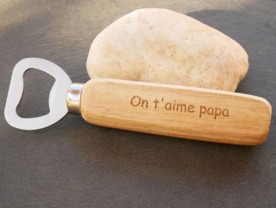 Décapsuleur personnalisé pour papa