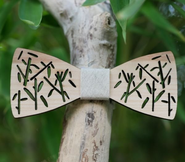 nouveau noeud papillon en bois