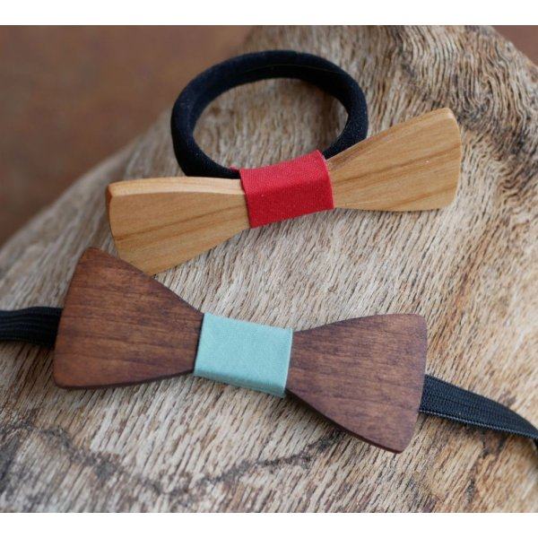Accessoire cheveux personnalisable Noeud papillon sur élastique