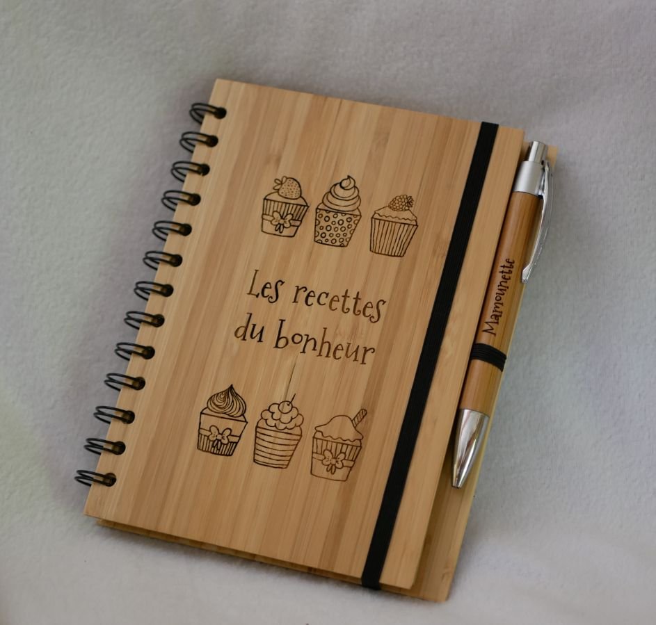 Carnet de recettes personnalisé - Intentions