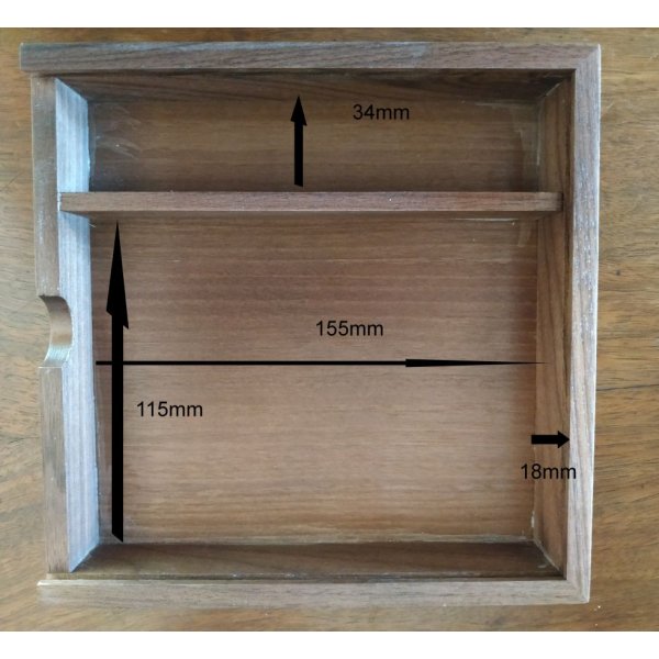 Coffret photo et Clé Usb 3.0 bois noyer 32 Go personnalisable