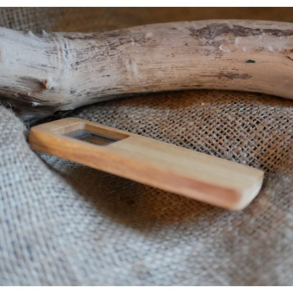 Décapsuleur plat en bois gravé à personnaliser, cadeau mariage 