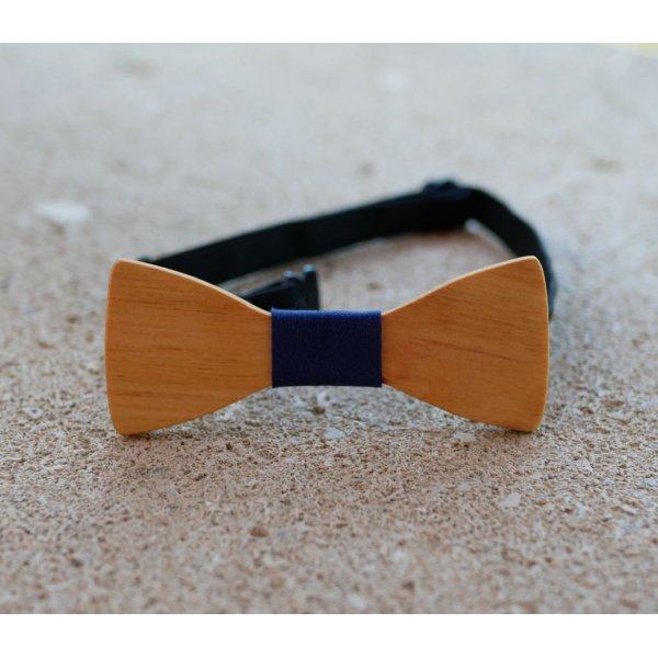 MINI noeud papillon enfant en bois à personnaliser
