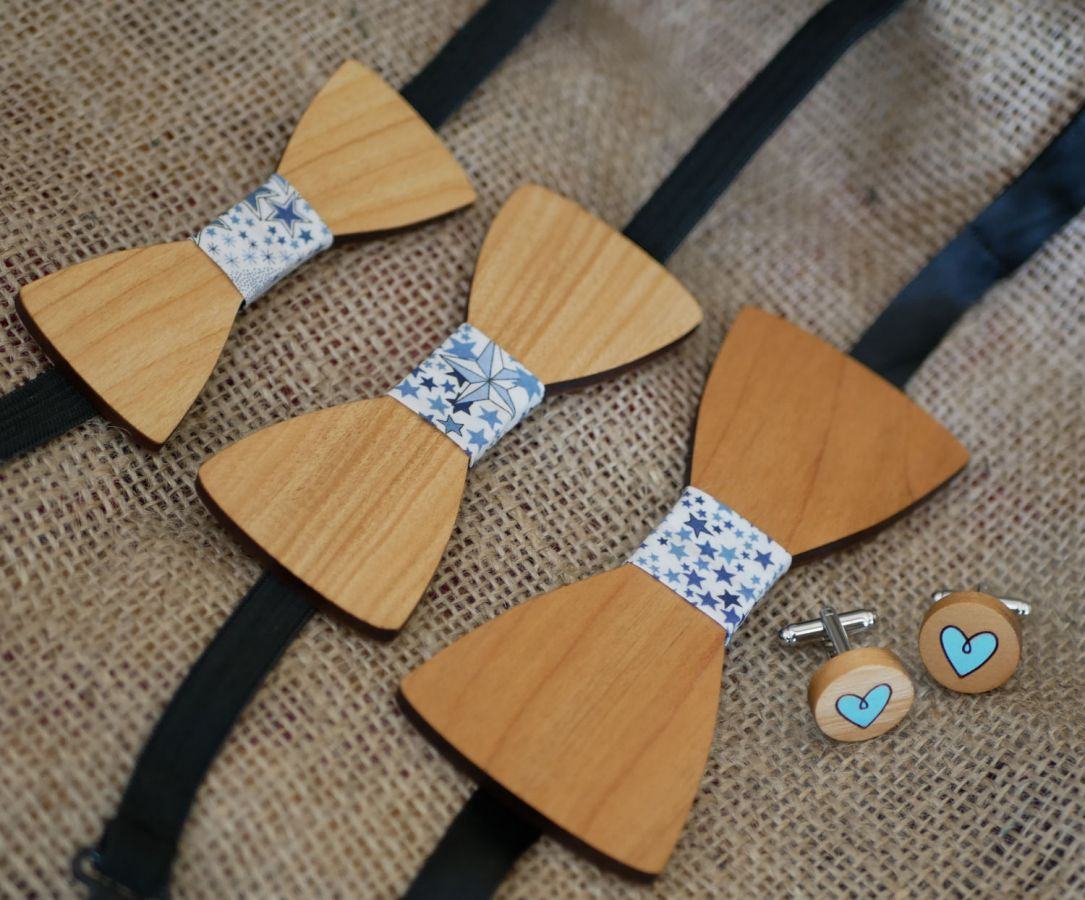 Accessoires Bois Noeud Papillon Enfant En Bois Clair Personnaliser Accessoires Bois Noeud Papillon Enfant En Bois Clair Personnaliser
