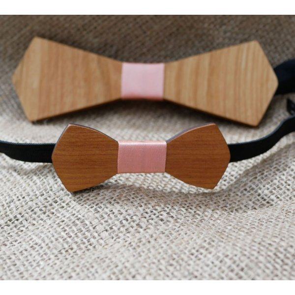 Noeud papillon enfant en bois "le rablé" à personnaliser