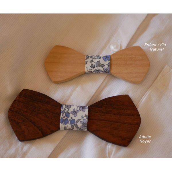 Noeud papillon enfant en bois "le rablé" à personnaliser