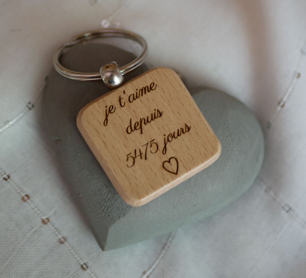 Porte clé « à mon fils » – Collier Personnalisé