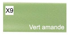 X9-Vert amande (satin)
